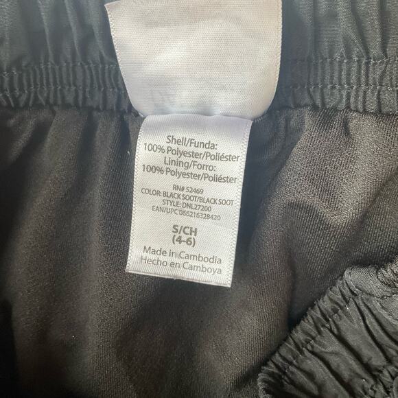 Danskin Women’s Casual Workout Shorts size S (4-6), Solid Black, with Liner - Picture 7 of 10